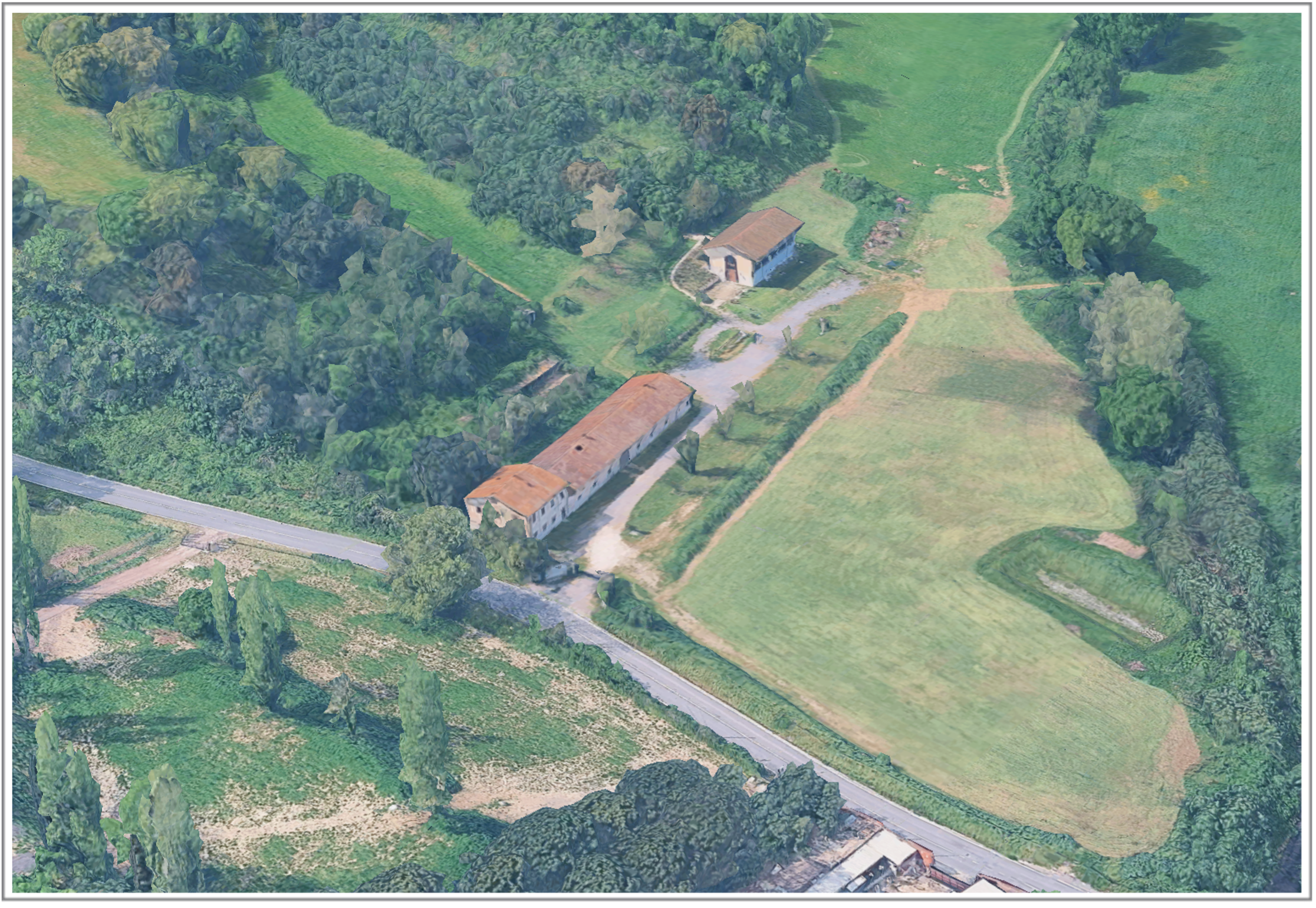Via di Boccea 922, proprietà Pianella-Cascina di Sotto, tracciati viari e sepolture 